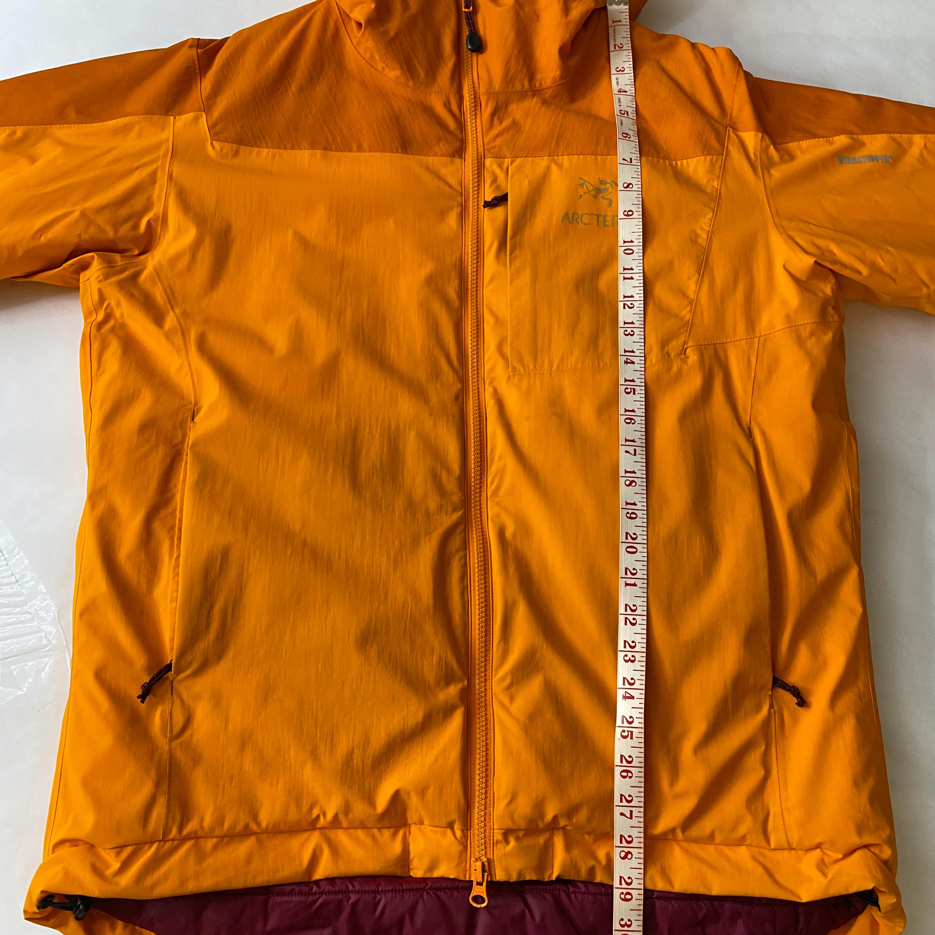 Arcteryx Kappa Hoody Gore-windstopper Insulated Shell Orange 