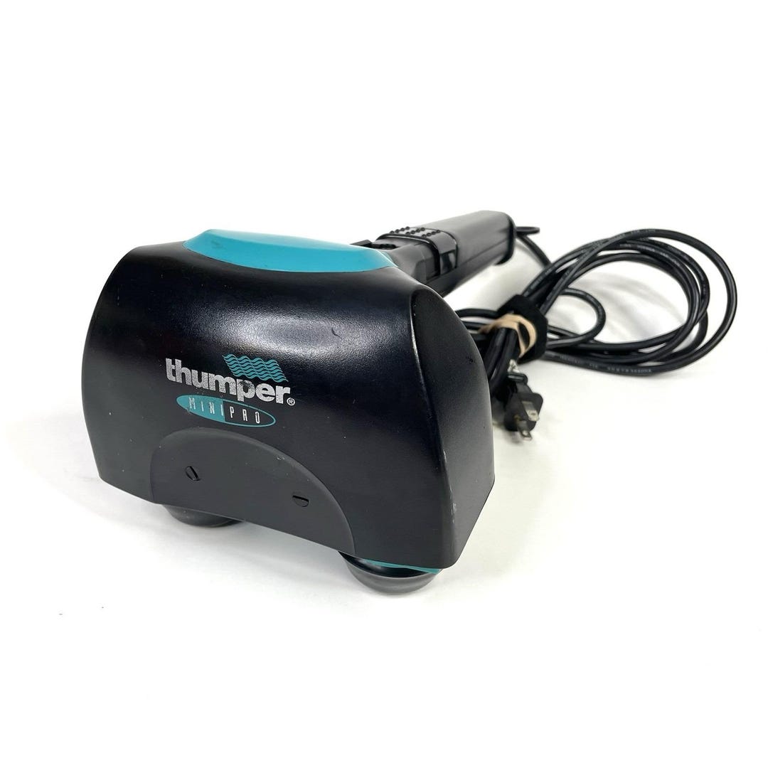 Thumper Mini-pro (model NA00P) Percussion Massager 3-speed Tested ...