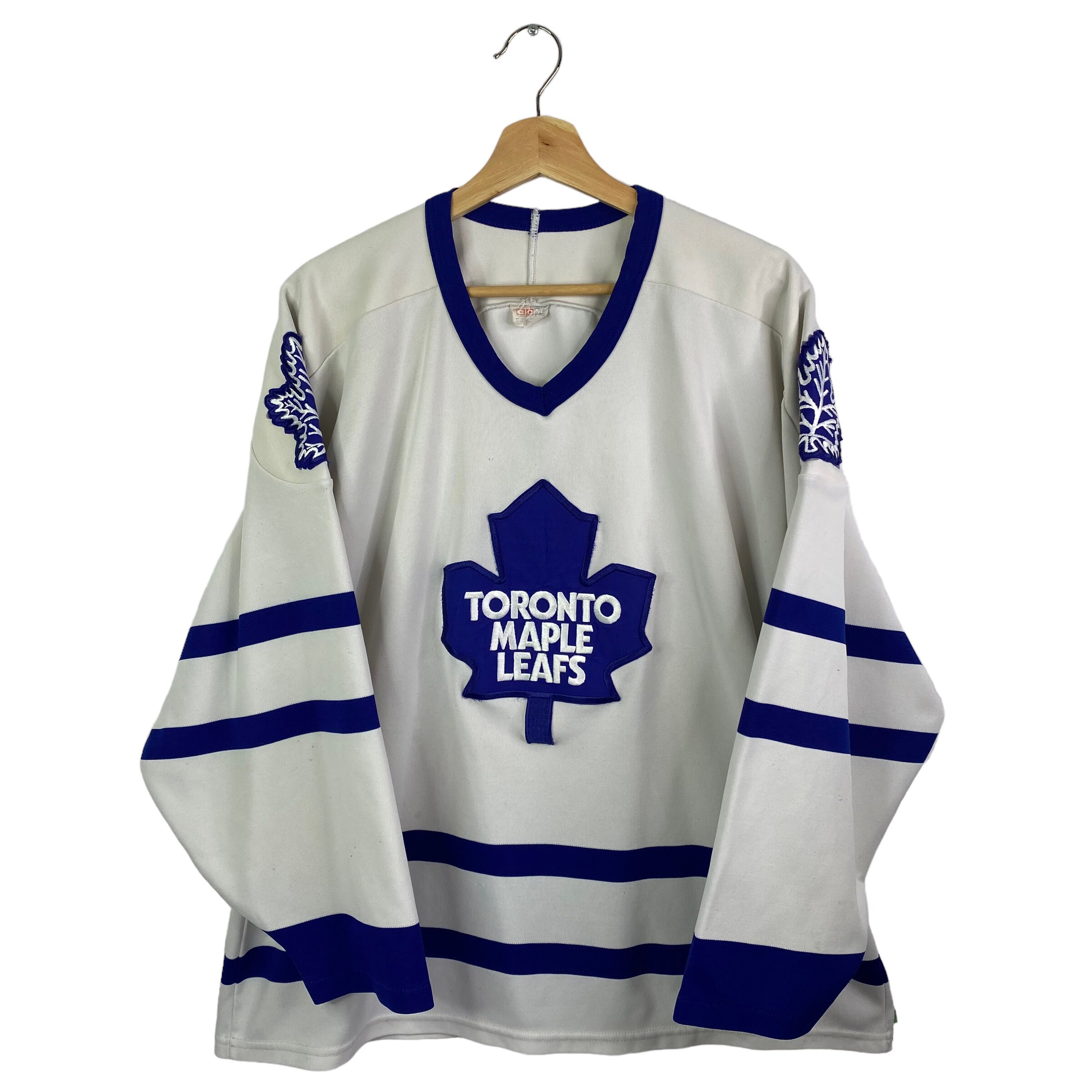Vtg Mens Maska CCM NHL Hockey 1930 Montreal Maroons Throwback Jersey Sweater  #E3
