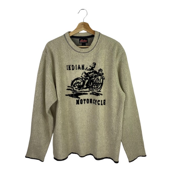 motorcycle sweater vintage