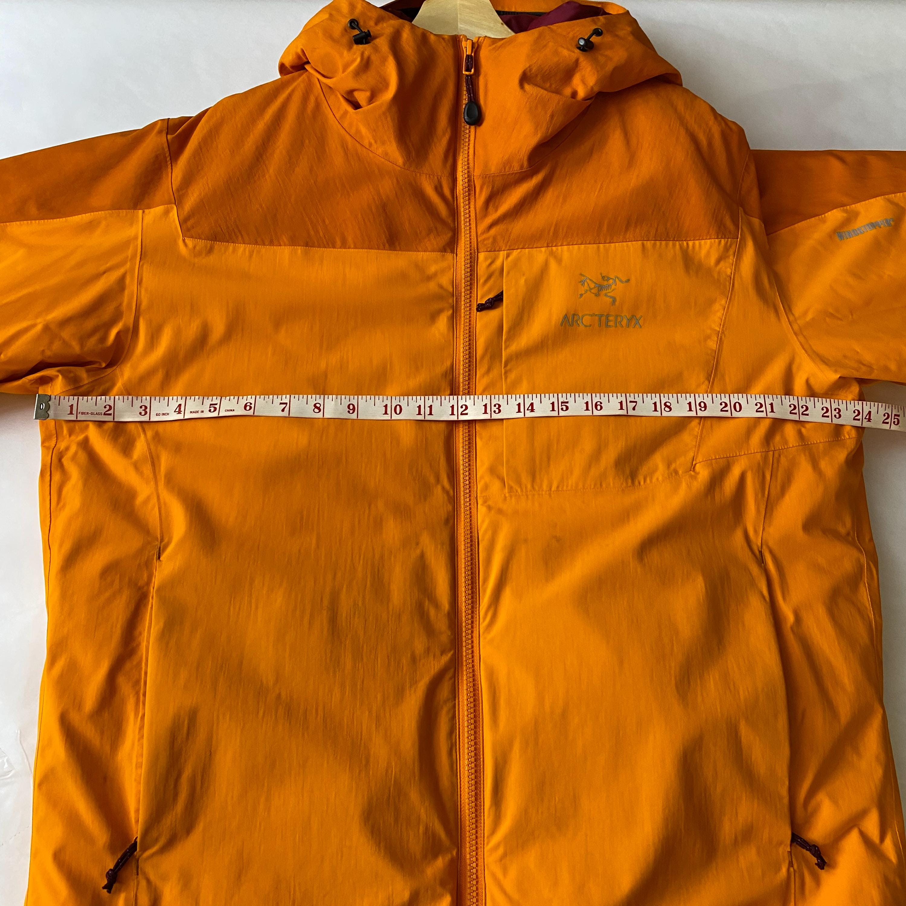 Arcteryx Kappa Hoody Gore-windstopper Insulated Shell Orange Arcteryx Kappa Hoody Gore-windstopper Insulated Shell Orange