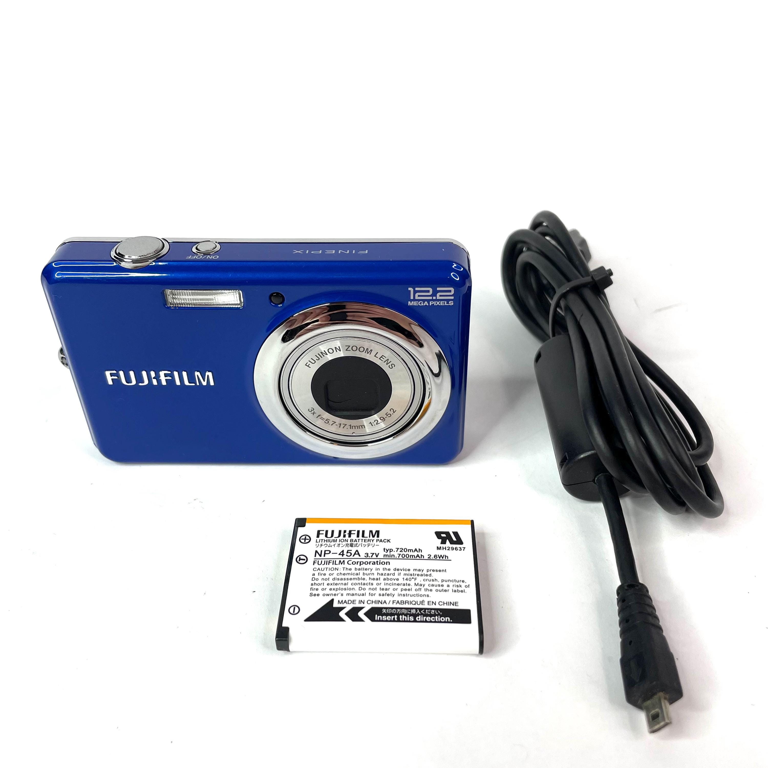 FUJIFILM FINEPIX J30 Blue 12.2 MP 3x Optical Zoom Digital