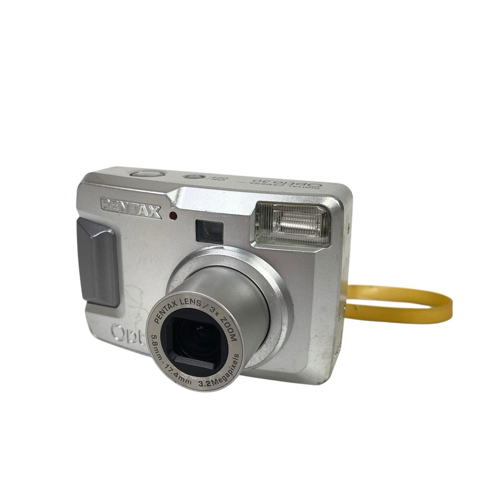 Pentax Optio 30 3.2MP Digital Camera Silver Digicam - Tested