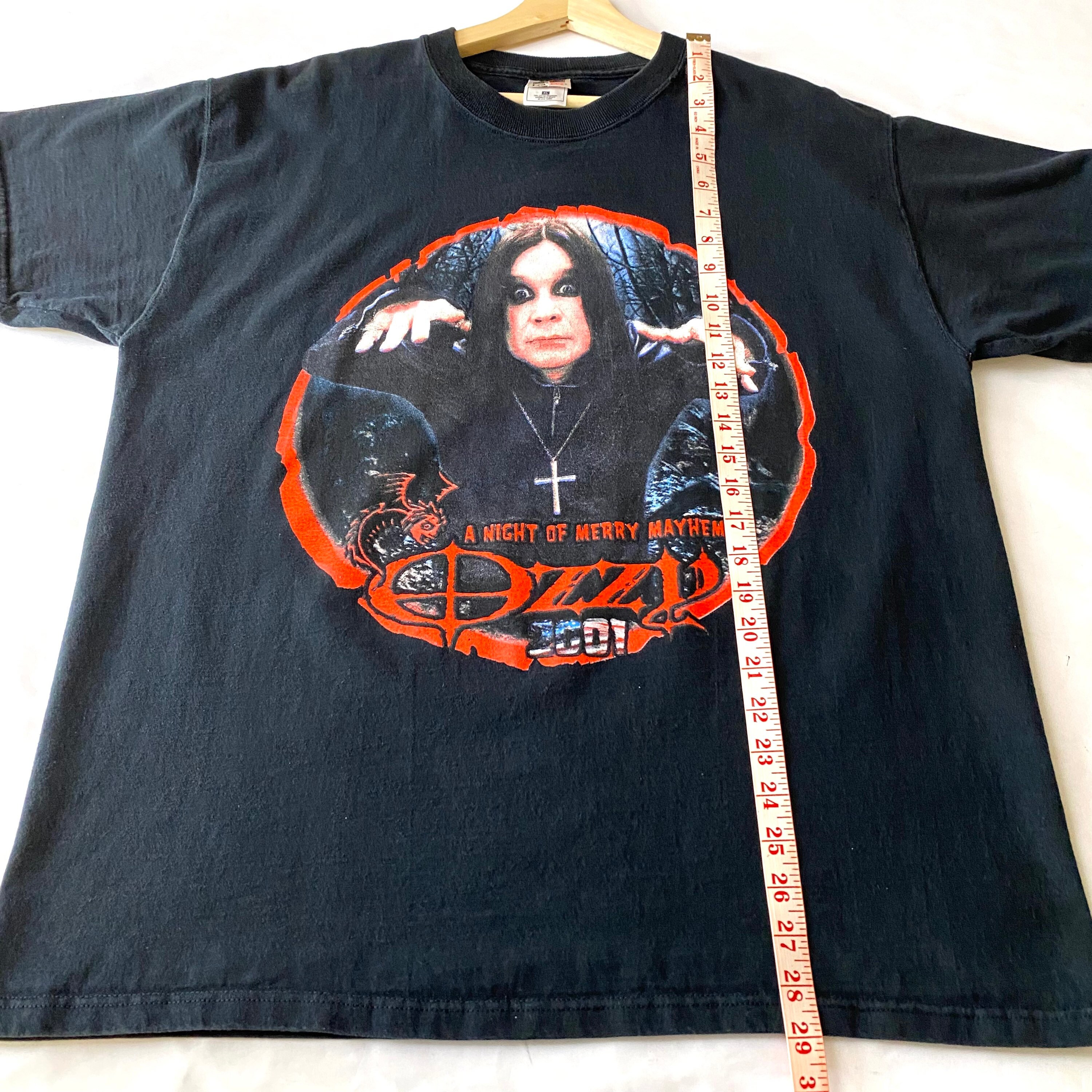 Ozzy Osbourne A NIGHT OF MERRY Tシャツ Ozzy Osbourne A Night Of Merry Mayhem Size XL | eBay