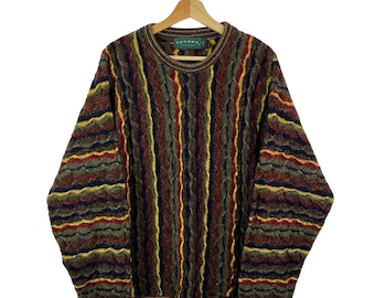 TUNDRA 90s 3d ニット vintage biggie coogi TUNDRA 90s 3d ニット vintage biggie coogi 90's Coogi Mercerized