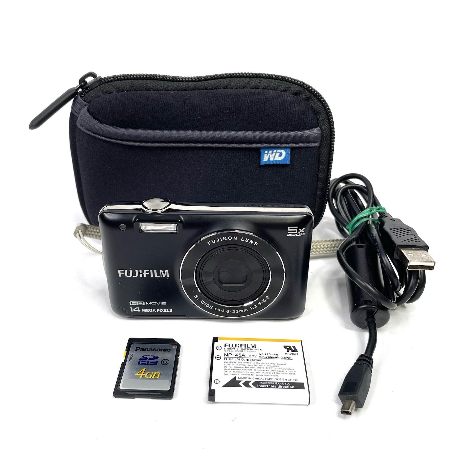 Fujifilm Finepix JX JX600 15MP Digital Camera Digicam Bundle W/SD