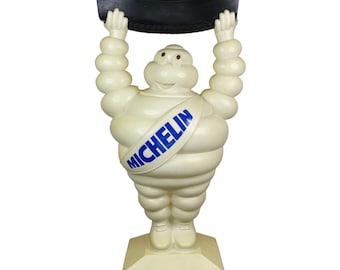 Michelin Man Bibendum Tire Store Display Brochure Advertisement VTG 60s 4ft Tall