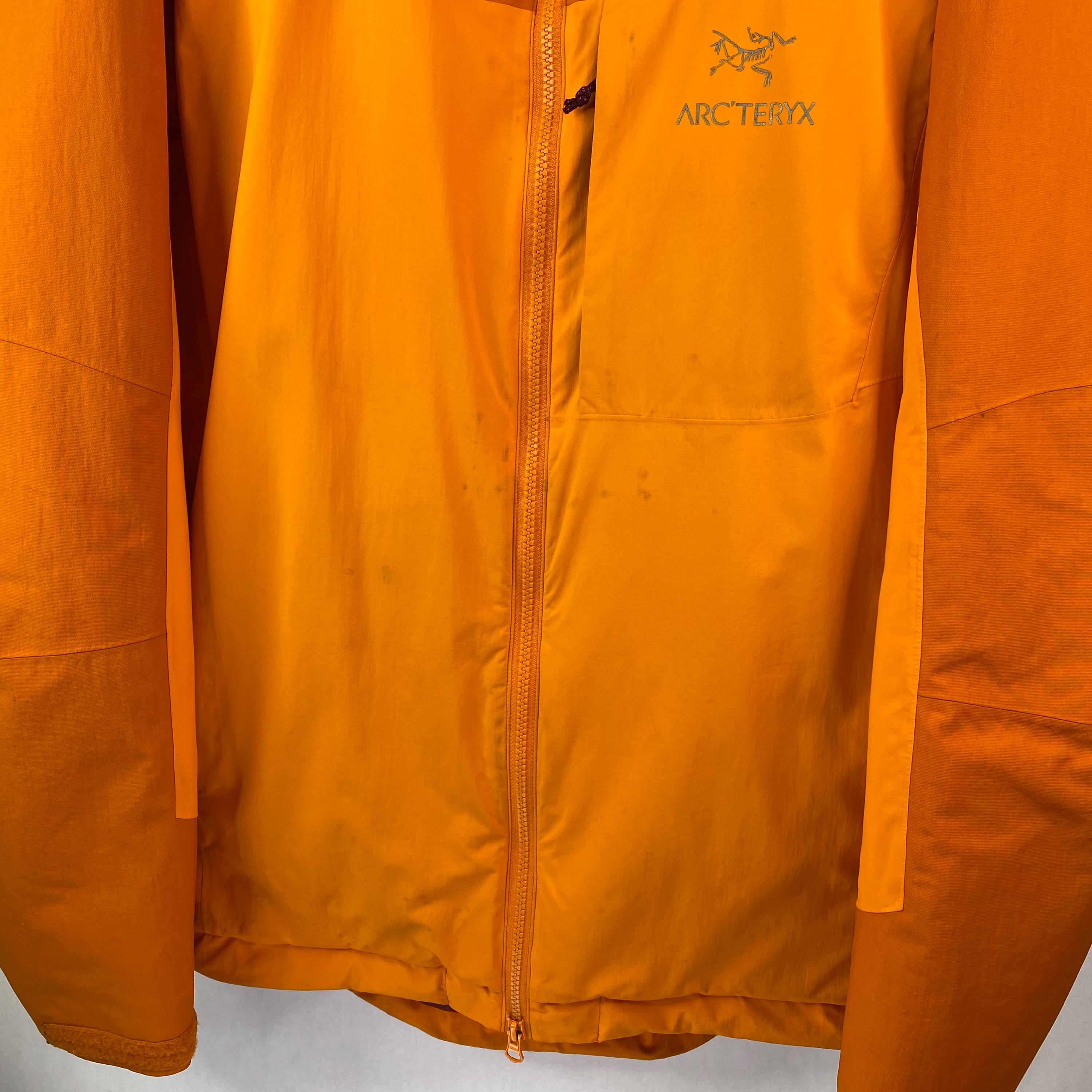 Arcteryx Kappa Hoody Gore-windstopper Insulated Shell Orange Arcteryx Kappa Hoody Gore-windstopper Insulated Shell Orange