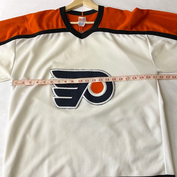 Vintage Philadelphia Flyers CCM Jersey Size Large… - image 7