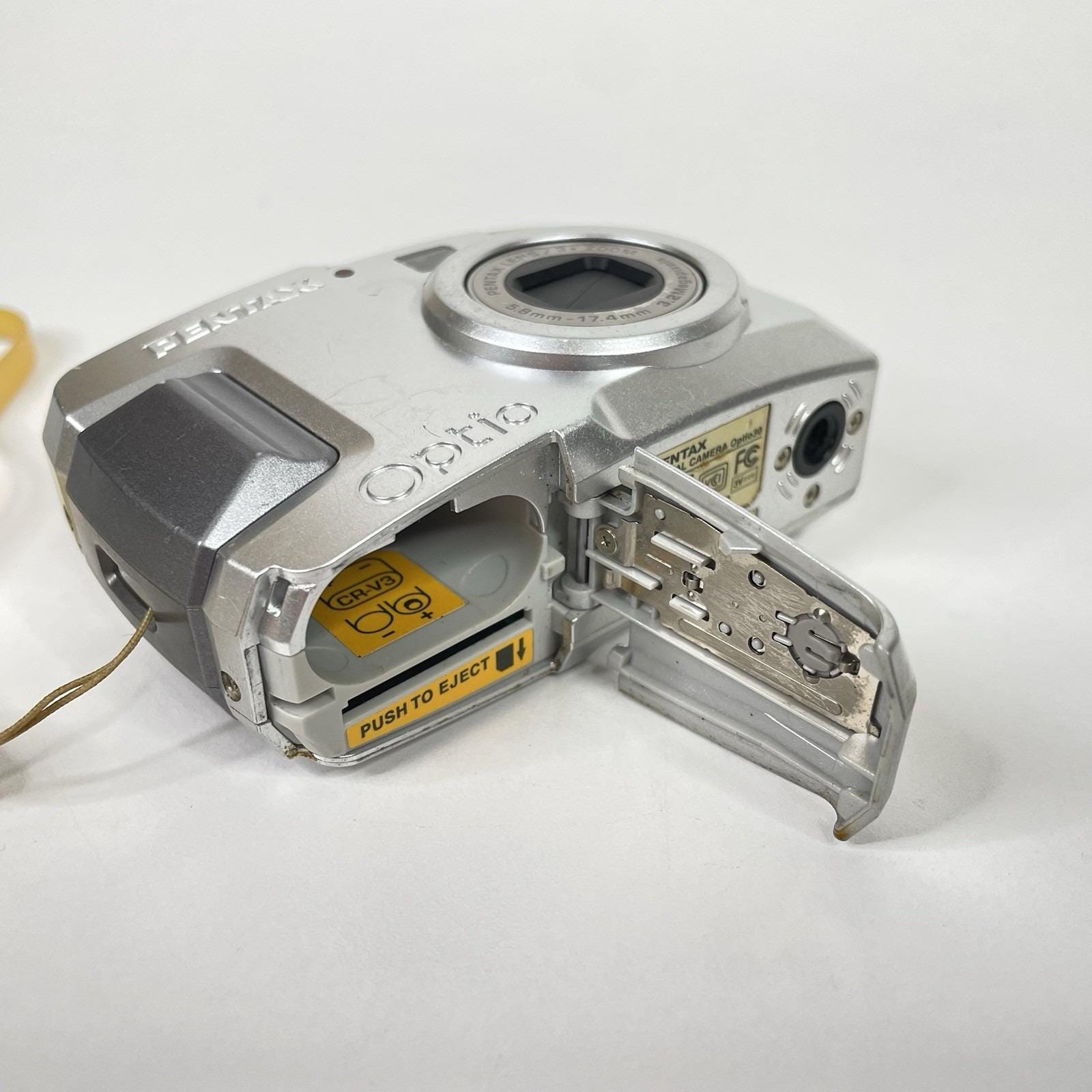 Pentax Optio 30 3.2MP Digital Camera Silver Digicam - Tested