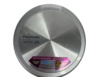 Panasonic SL-CT790 Slim Portable CD Player TESTED Working *No Batteries*