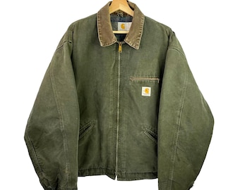 Carhartt J97 MOS Moss Detroit Work Jacket - Etsy Carhartt J97 MOS Moss Detroit Work Jacket - Etsy