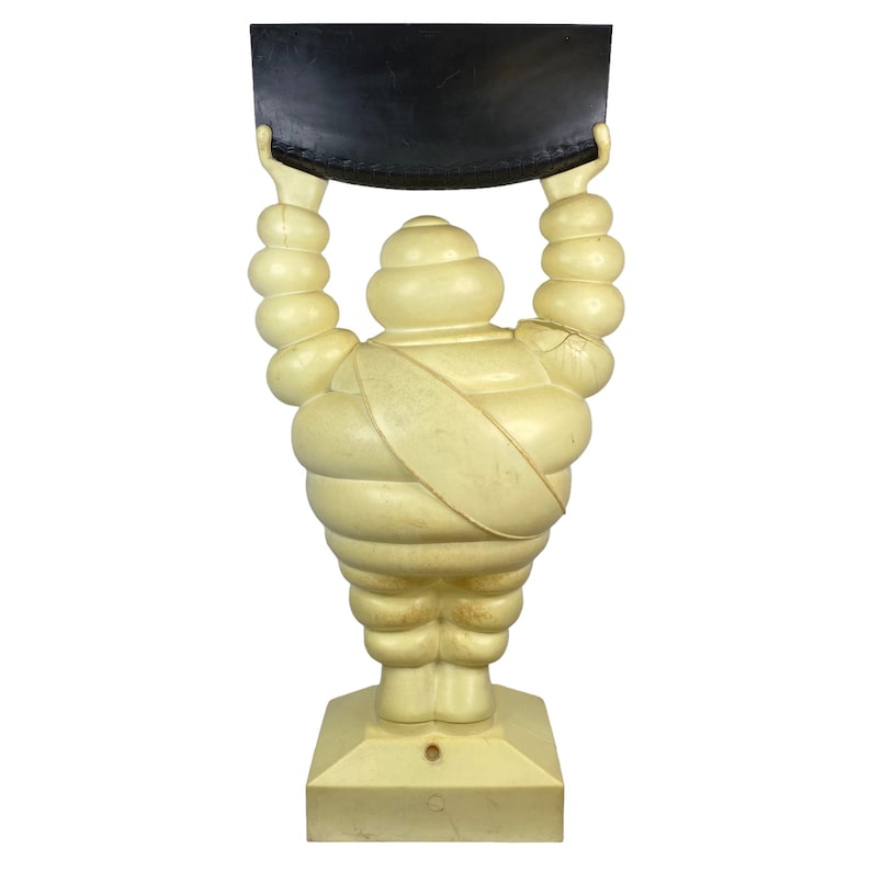 Michelin Man Bibendum Tire Store Display Brochure Advertisement VTG 60s 4ft Tall image 4