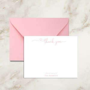 Baby Shower Thank You Cards | Baby Girl | Baby Boy | Thank You Cards | Baby Shower Gift | Baby Note Card | From the Nursery | Thank You From