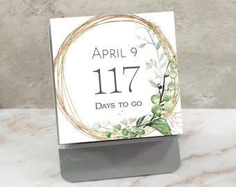 Countdown Calendar | Baby | Pregnancy | Wedding | Retirement | Graduation | Baby Shower Gift |  Engagement Gift | Deployment Countdown