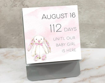 Countdown Calendar | Baby | Pregnancy | Mom to Be | Parents to Be | Baby Shower Gift | Countdown to Baby | Pregnancy Gift | Grandparent Gift