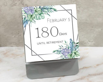 Countdown Calendar | Baby | Pregnancy | Wedding | Retirement | Graduation | Baby Shower Gift |  Engagement Gift | Deployment Countdown