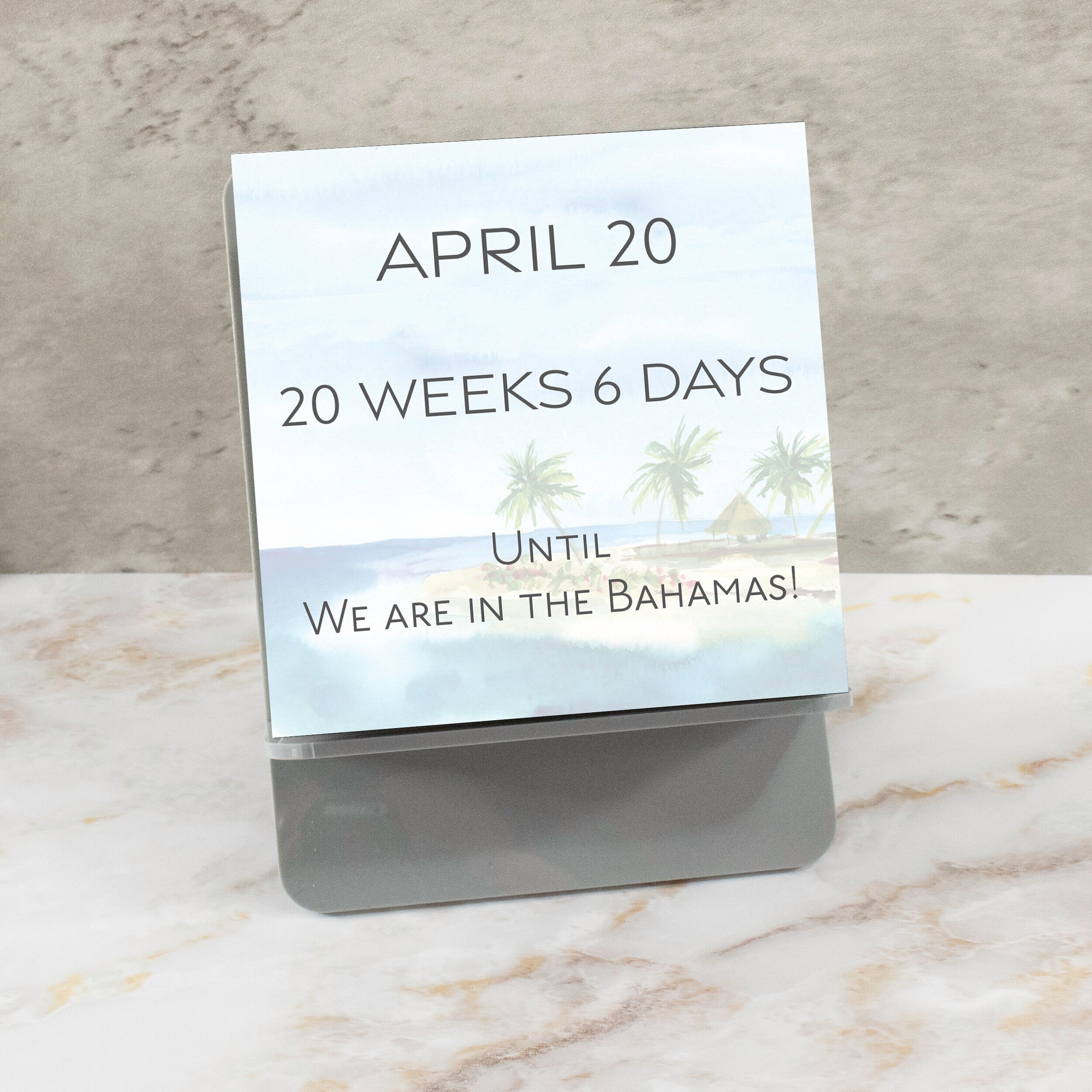 Tear off Countdown - Etsy