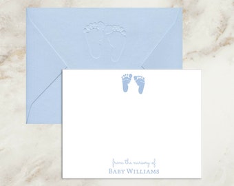 Baby Boy Cards | Thank You Cards | Baby Cards | Baby Shower | Gift | Baby Note Card | Newborn Cards | Gender Neutral | From the Nursery of