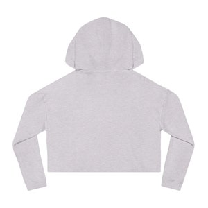 Womens Cropped Hooded Sweatshirt image 5