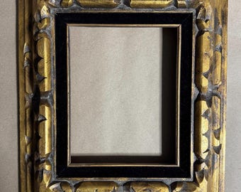 Vintage Gold Ornate Picture Frame | Baroque Style, 8x10" Inner Size