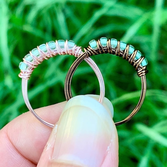Etsy glow best sale ring