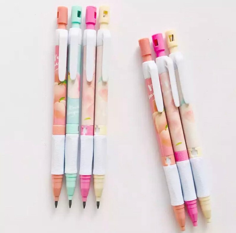 Pensil Mekanik 0.5 Motif Peach Mechanical Pencil main image 0