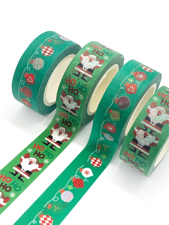 Christmas Gift Wrapping Tape Festive Washi Tape Gift Wrapping Washi Tape 