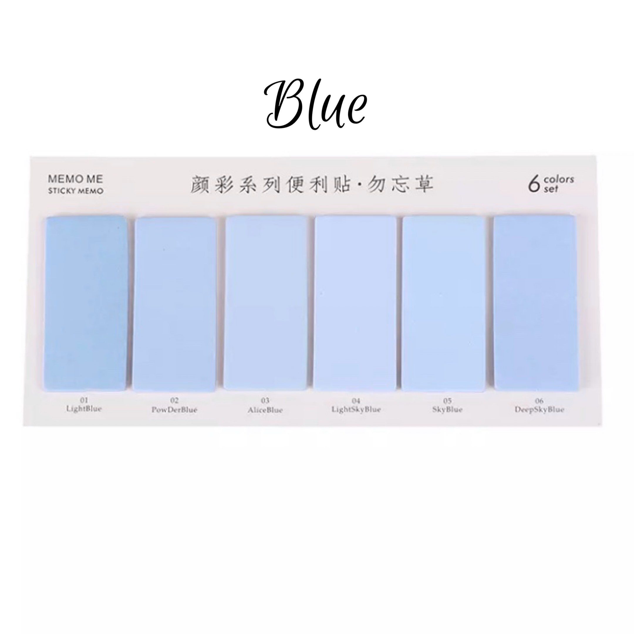 Pastel Index Tabs Memo Sticky Notes Planner Tabs Sticky Etsy