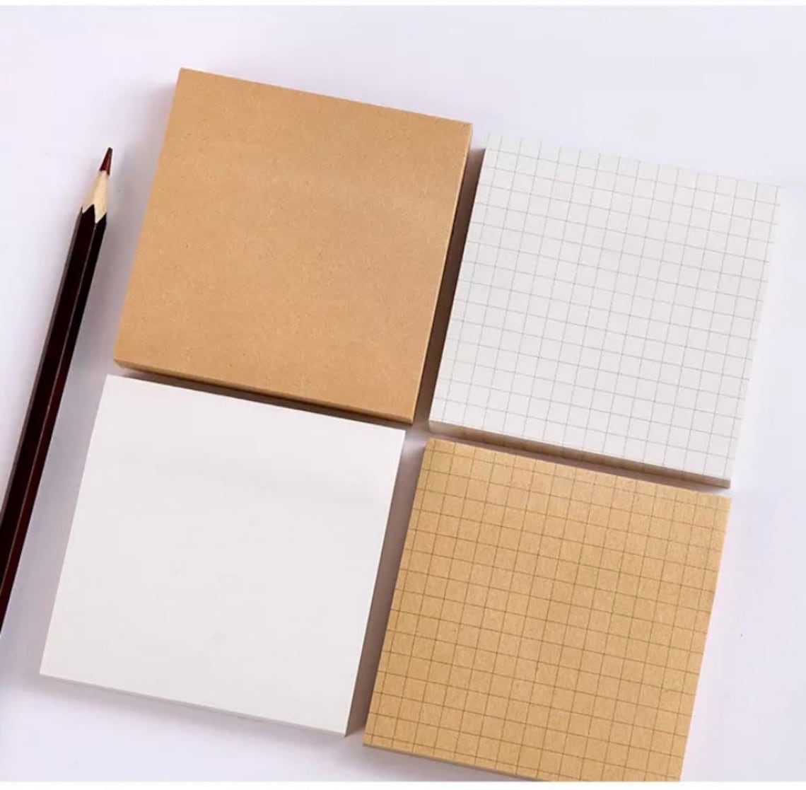 kraft paper sticky notes