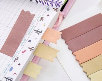 Flag Index Tabs - Memo Sticky Notes - Planner Tabs - Sticky Tabs - Page Bookmark - Memo Tabs - Sticky Notes