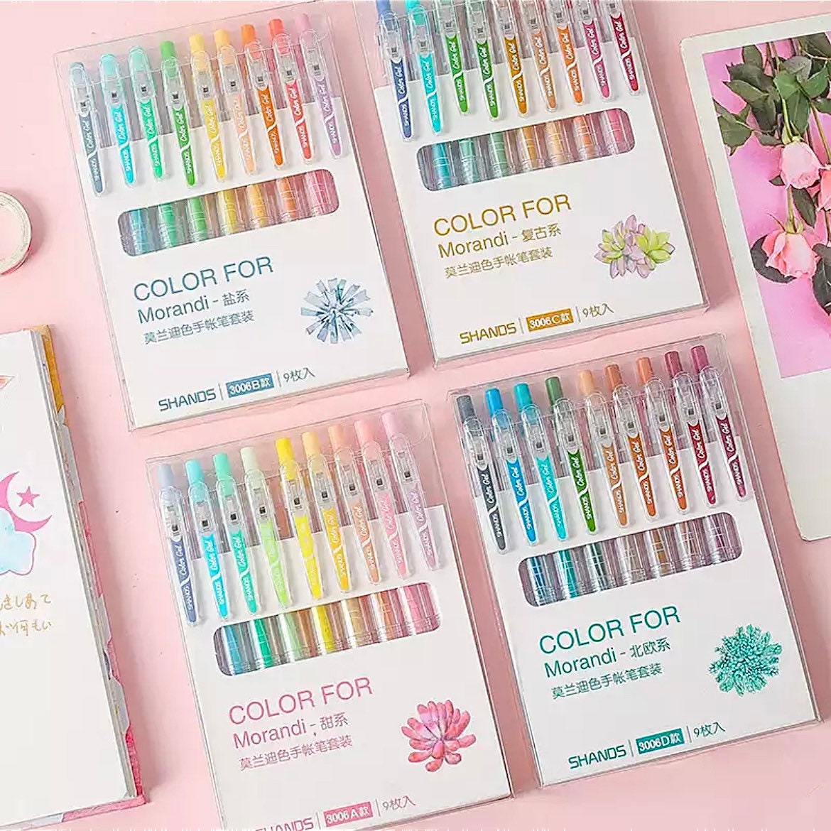 9+ Colorful Gel Pens