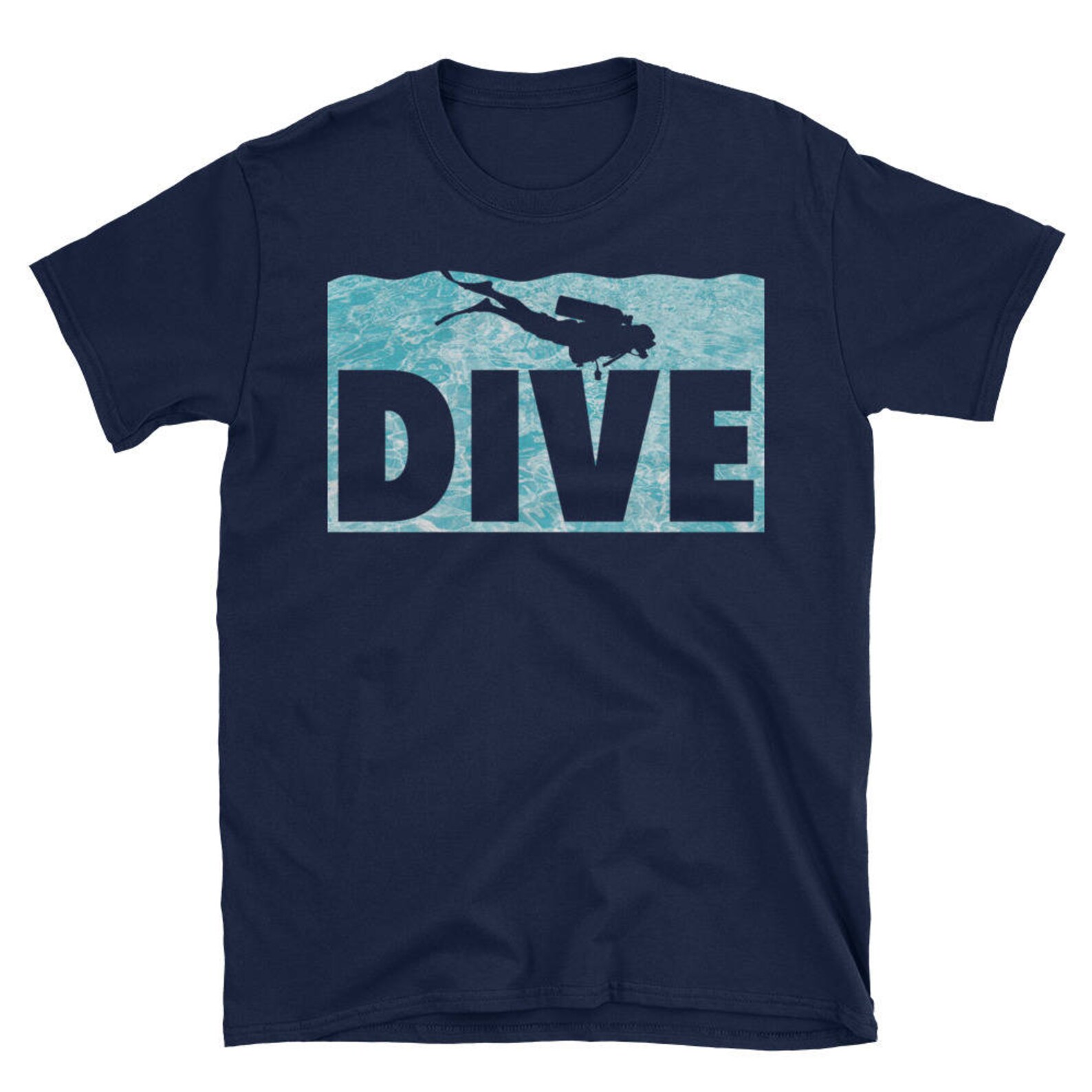 Dive shirt Scuba Diving shirt Scuba Dive TShirt Bluewater Etsy