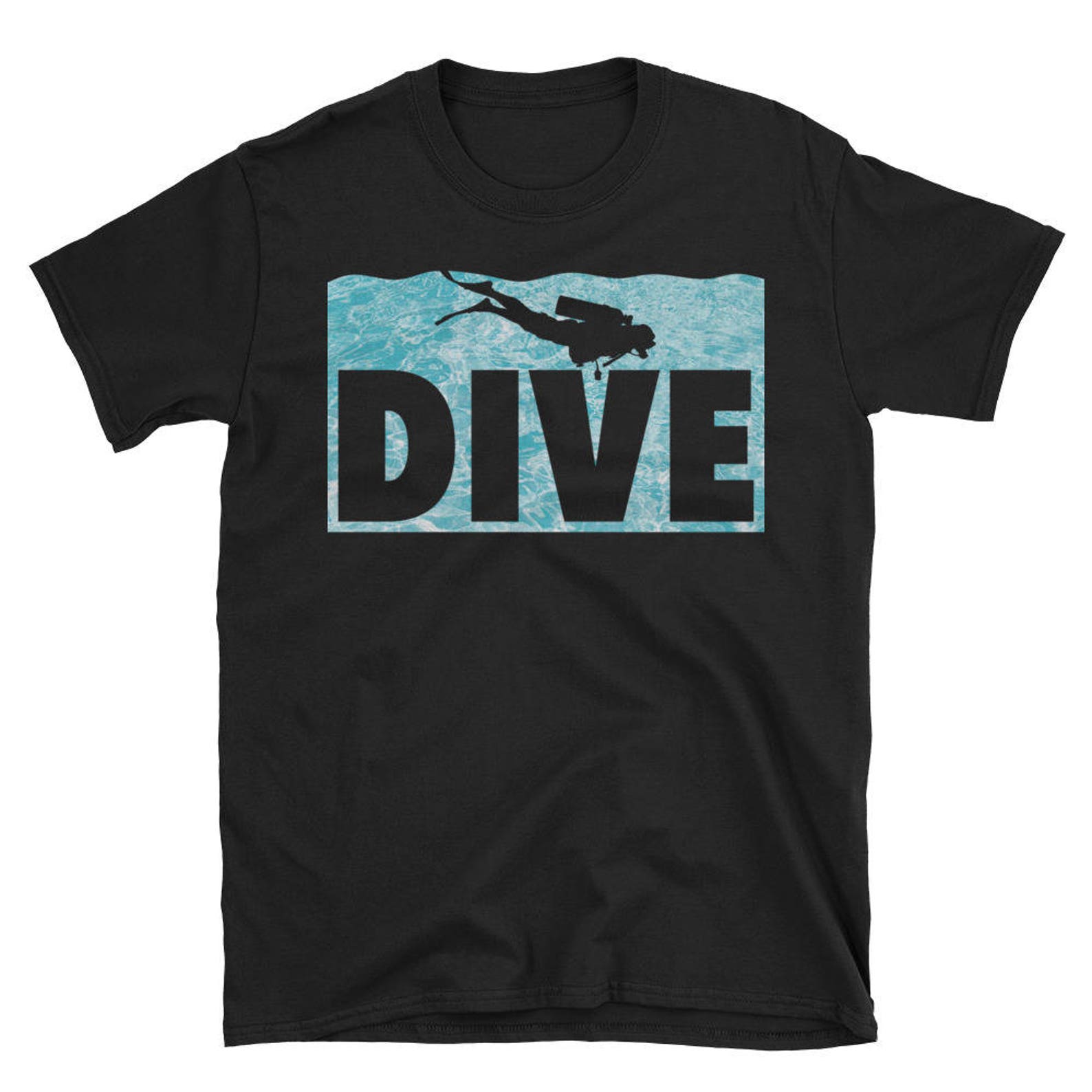 Dive shirt Scuba Diving shirt Scuba Dive TShirt Bluewater Etsy