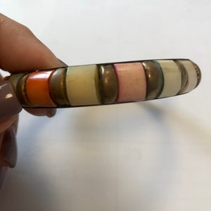 Beautiful and colorful bangle bracelet