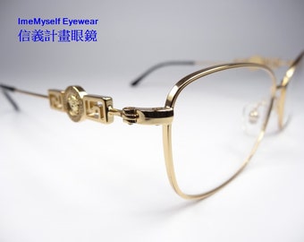 18k gold glasses frames versace