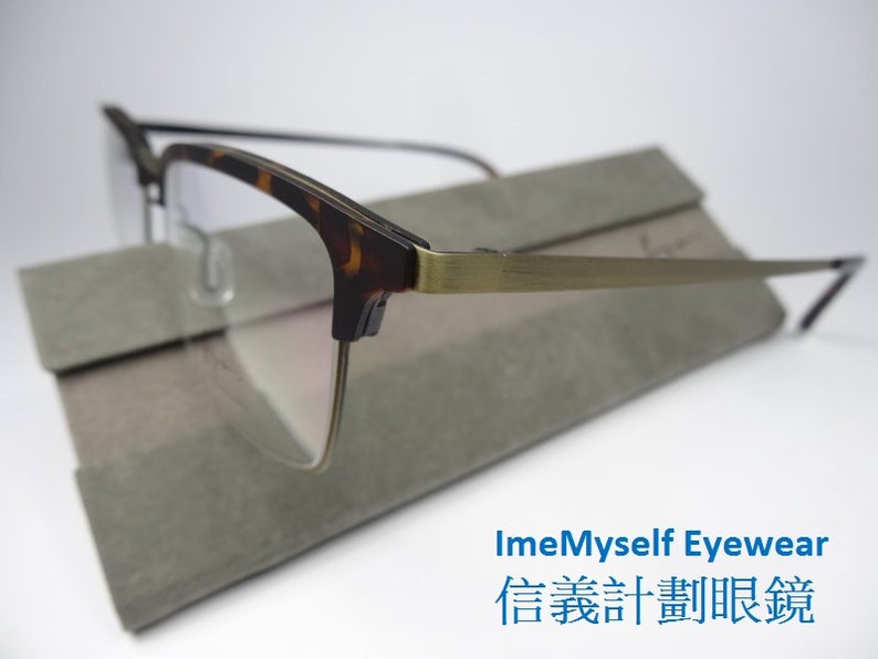 Fyo F1017 browline spectacles B titanium frame Rx prescription eyeglasses for near far sighted transition lenses Des lunettes \u0646\u0638\u0627\u0631\u0627\u062a \u773c\u955c \u773c\u93e1