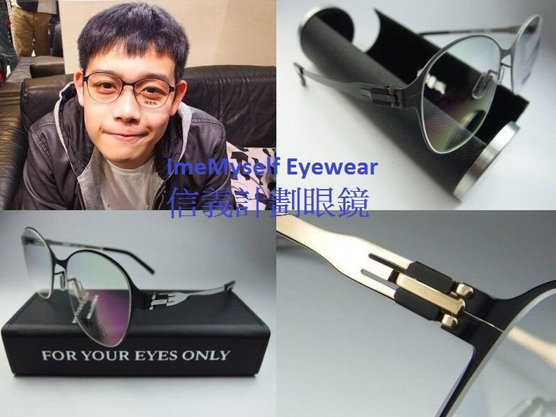 berlin Des lunettes \u0646\u0638\u0627\u0631\u0627\u062a \u773c\u955c \u773c\u93e1 WT 86 no screw round frames spectacles eyeglasses Rx prescription for reading transitions lenses not ic