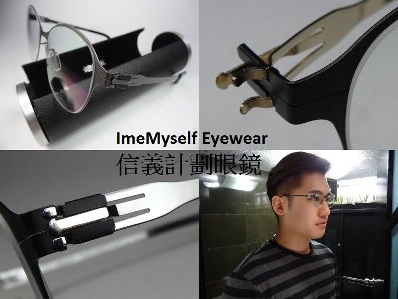 berlin Des lunettes \u0646\u0638\u0627\u0631\u0627\u062a \u773c\u955c \u773c\u93e1 WT 86 no screw round frames spectacles eyeglasses Rx prescription for reading transitions lenses not ic