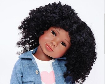 Beautiful 18 inch black doll