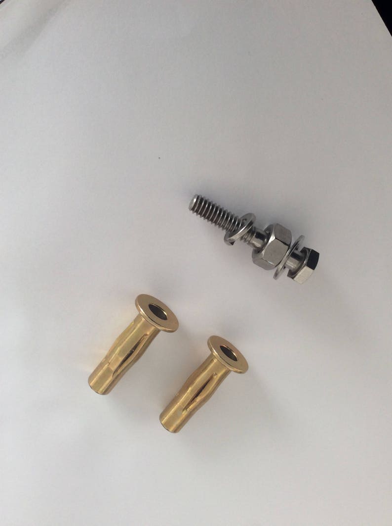 Kohler Seat Anchor Nut Kit for One Piece Toilet, All Mounting Hardware