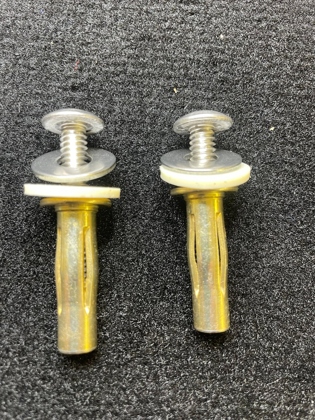 Kohler Seat Anchor Nut Kit for One Piece Toilet, All Mounting Hardware With Installation