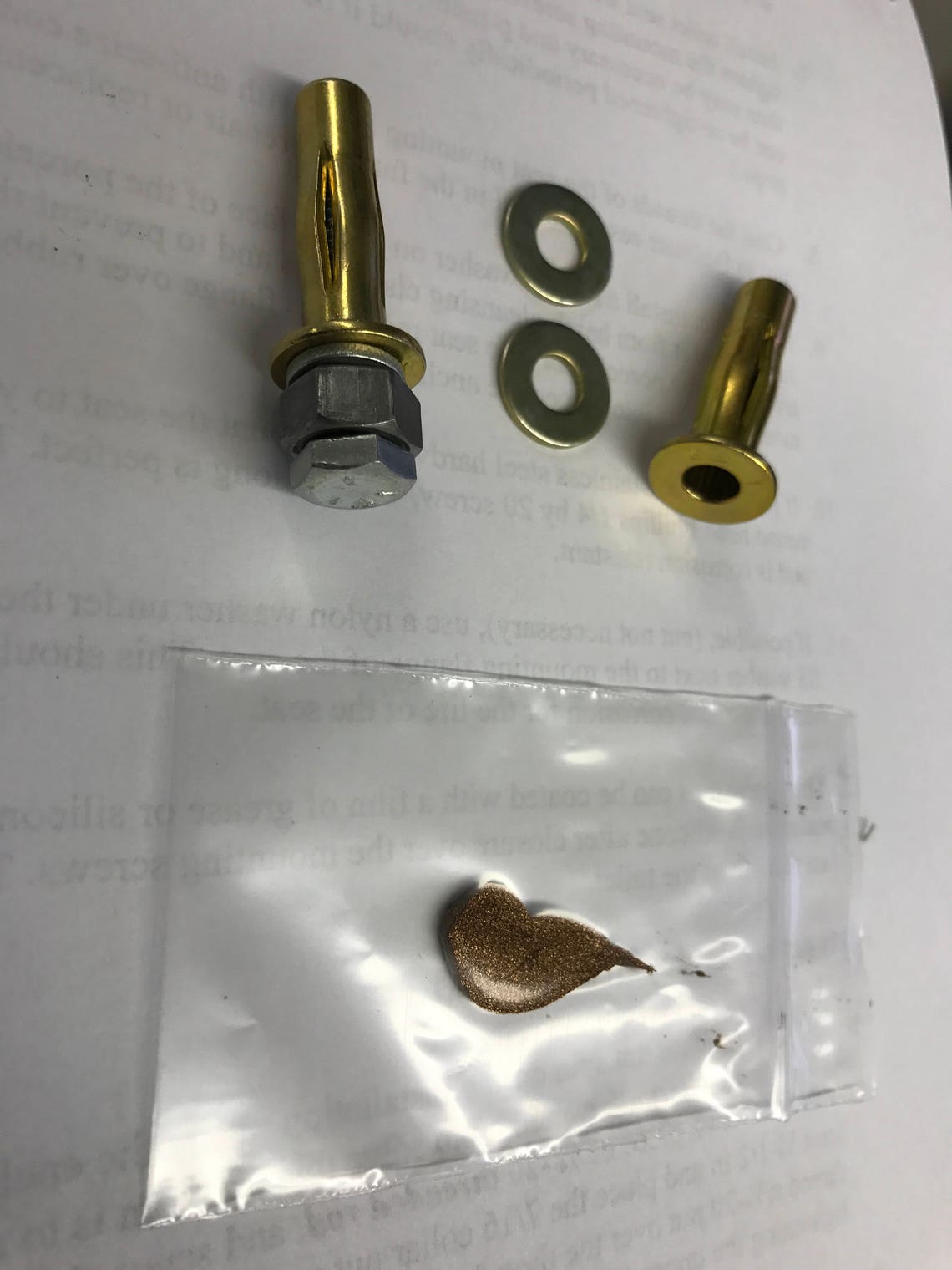 Kohler Seat Anchor Nut Kit for One Piece Toilet All Mounting Etsy