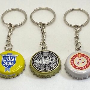Bottle Cap Key Chain