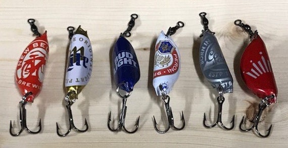 Beer Cap Fishing Lures - Etsy Beer Cap Fishing Lures - Etsy