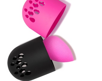 Amazon Com Beauty Sponge Travel Case Foundation Makeup Sponge