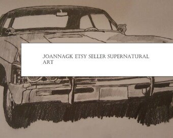 Supernatural Chevrolet drawing