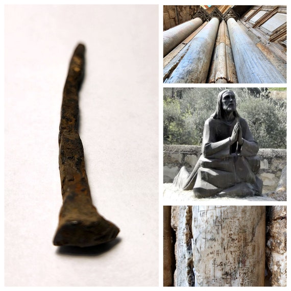 Roman Crucifixion Flat Head Nail Roman Crucifixion Flat Head Nail