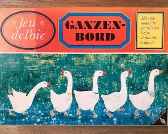 Ravensburger - Dice Game - Board Game - Ganzenbord Nr.11.201 - 1971