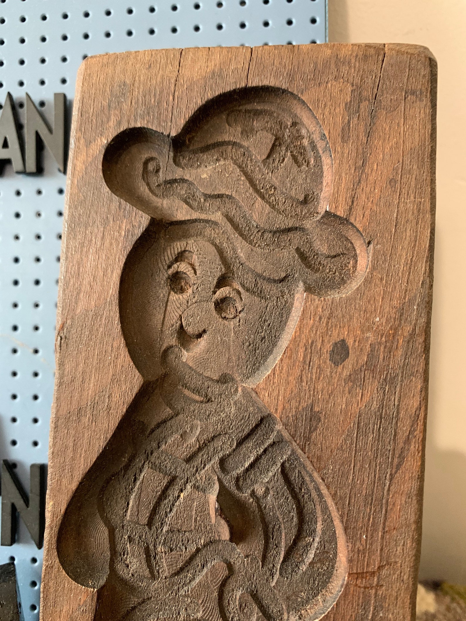 Set of 2 Wooden Speculoos Speculaas Cookie Molds Etsy